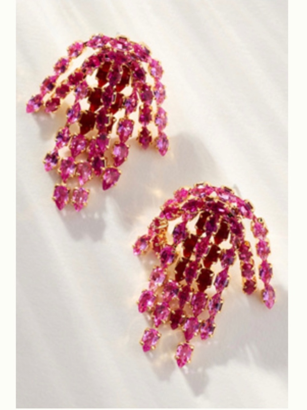 Anthropologie Crystal Fireworks Earrings – NWT